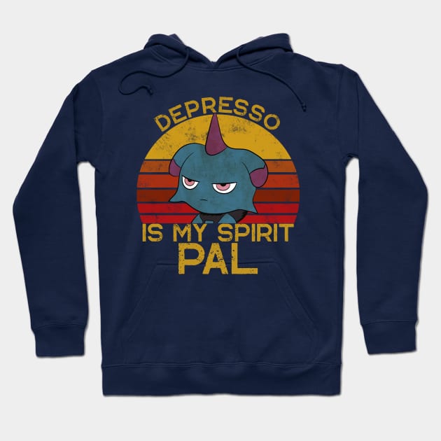 Despresso is My Spirit Pal - Vintage Hoodie by Polomaker